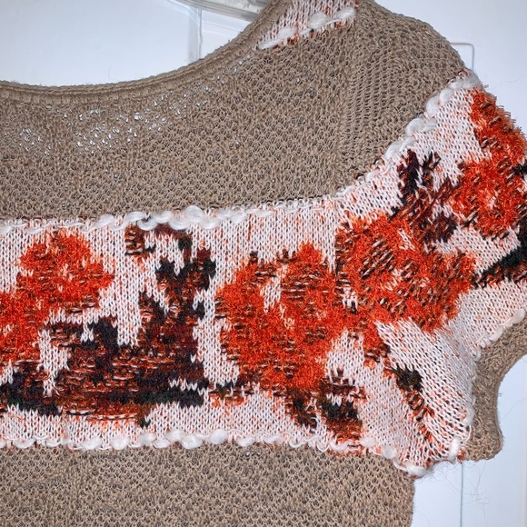 Anthropologie Banded Bouquets Tunic Sweater - Picture 14 of 16